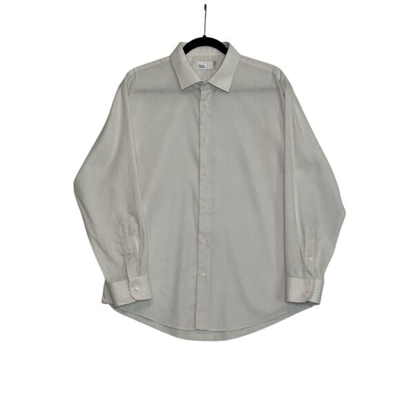 Nordstrom Rack off white woven long sleeves dress shirt size XL - Picture 1 of 12